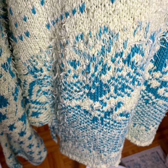 NWOT FREE PEOPLE Sugar Mountain Long Sleeve Pullover Sweater Size Large - Picture 8 of 9